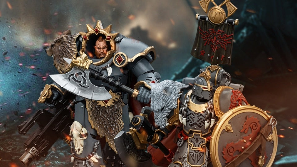 Unleash the Fury of the Wolves: Introducing the JoyToy Warhammer