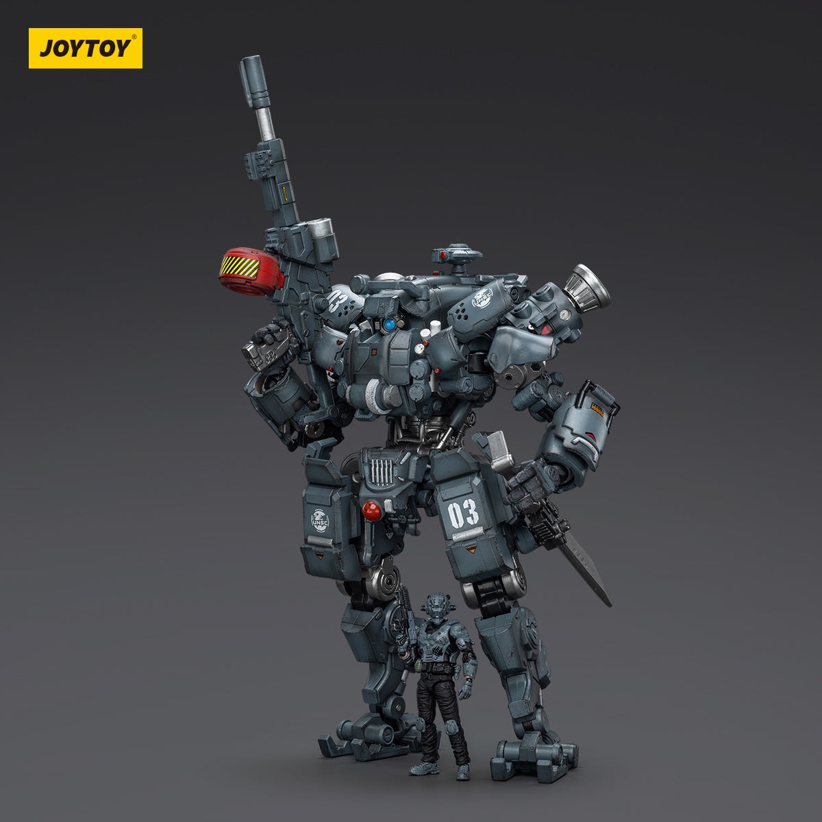 JOYTOY Mecha - Action Figure Dark Source X-HLA01 Uragano - Duello d'assalto con luce di uragano da 22,1 cm, modello mobile da collezione, AT2331 JOYTOY Mecha - Action Figure Dark Source X-HLA01 Uragano - Duello d'assalto con luce di uragano da 22,1 cm, modello mobile da collezione, AT2331