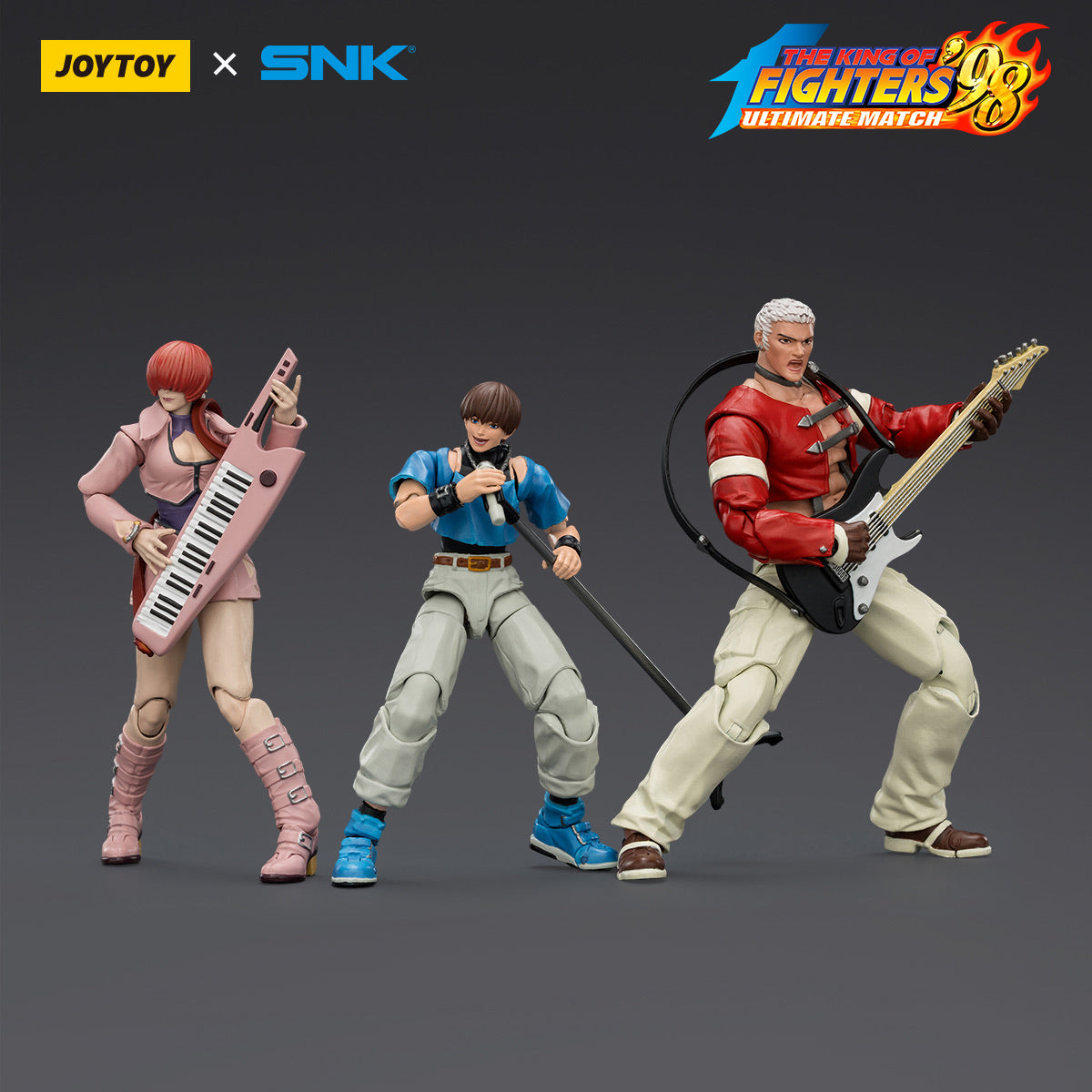 JOYTOY SNK KOF98 草薙京、ニカイドウ、ダイモン 3個セット Amazon.com: JOYTOY SNK The King of Fighters KOF 98UM Hero Team Kyo