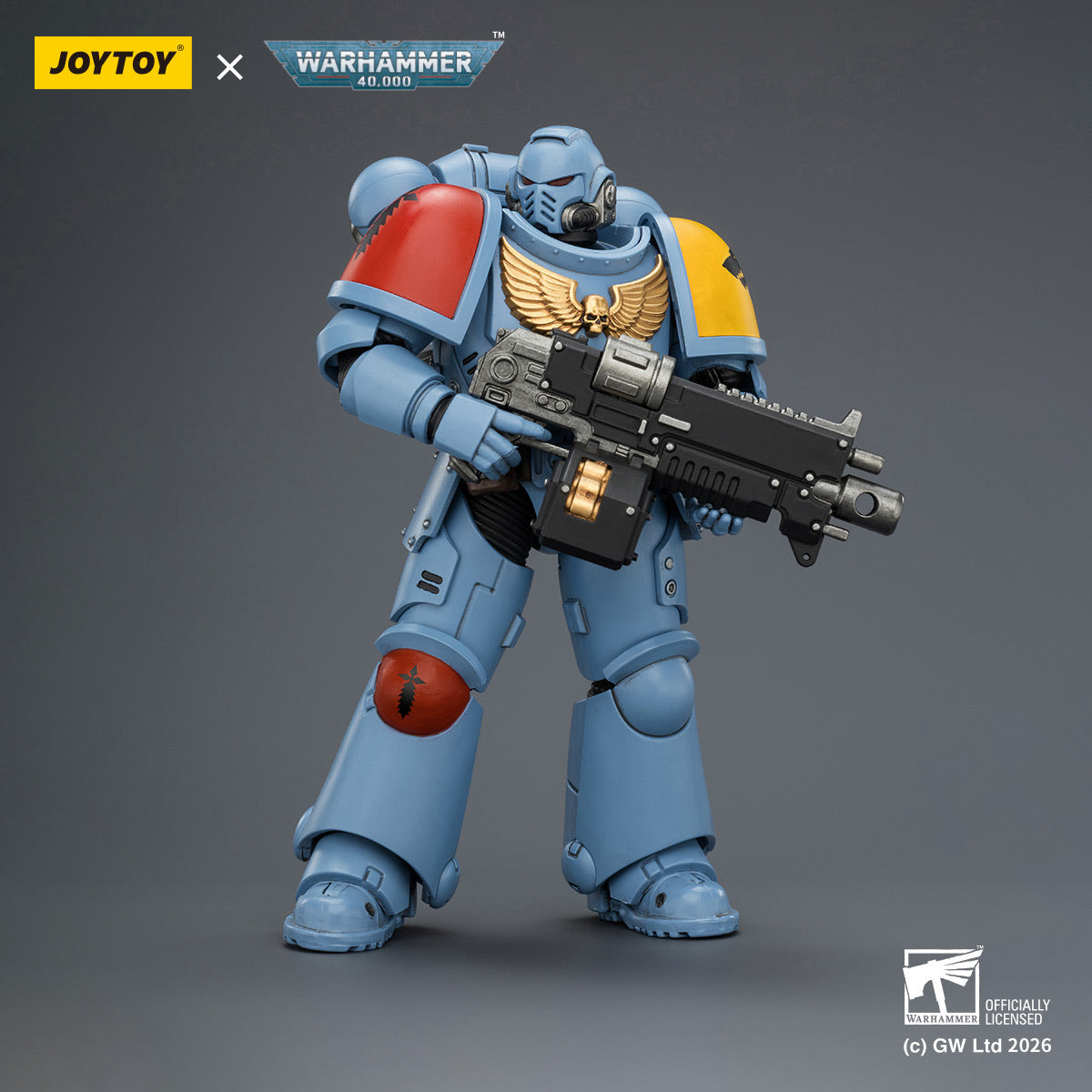 JoyToy Warhammer 40K Space Wolves Intercessor 1:18 Scale | David Toys
