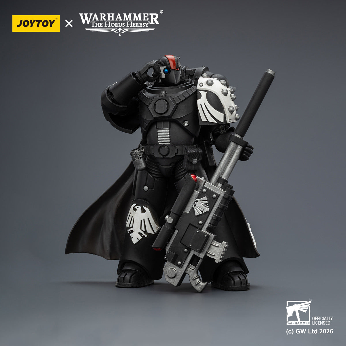 JoyToy Raven Guard Mor Deythan Shade with Nemesis Bolt Rifle 1:18