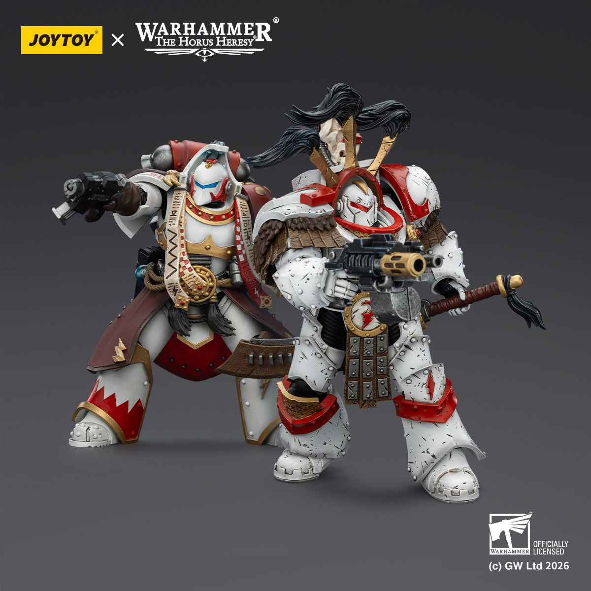 Warhammer 40k インターセッサー　30周年記念モデル JoyToy White Scars Stormseer Consul & Legion Praetor Cataphractii
