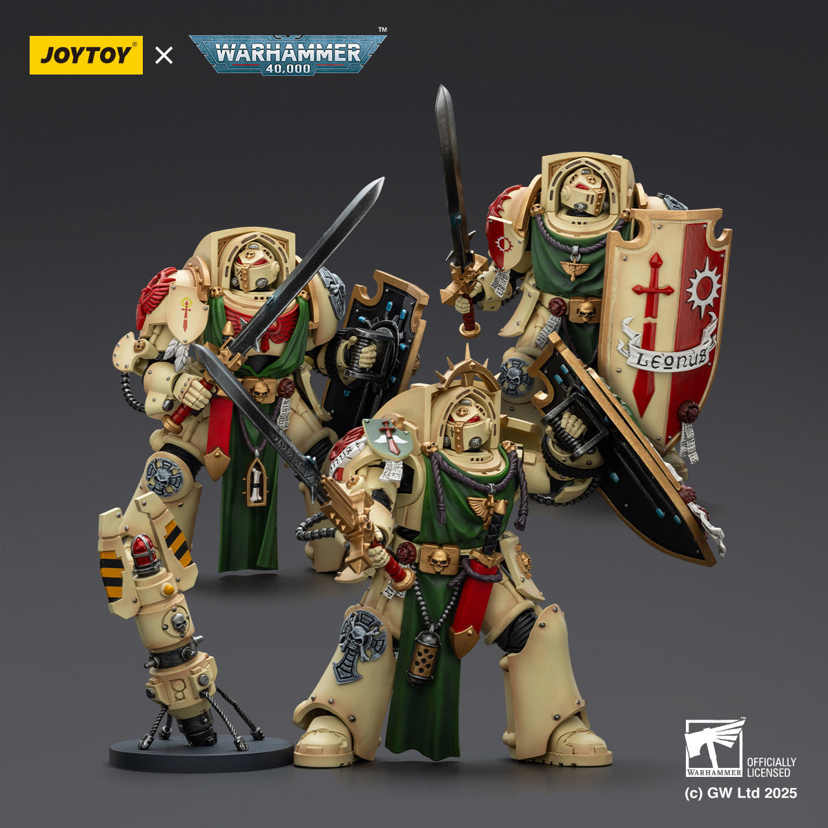 JoyToy Dark Angels Deathwing Knights 1:18 Action Figures