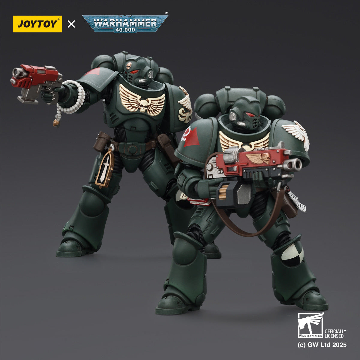 JoyToy Dark Angels Intercessors Nadael & Asharr 1:18 | Warhammer