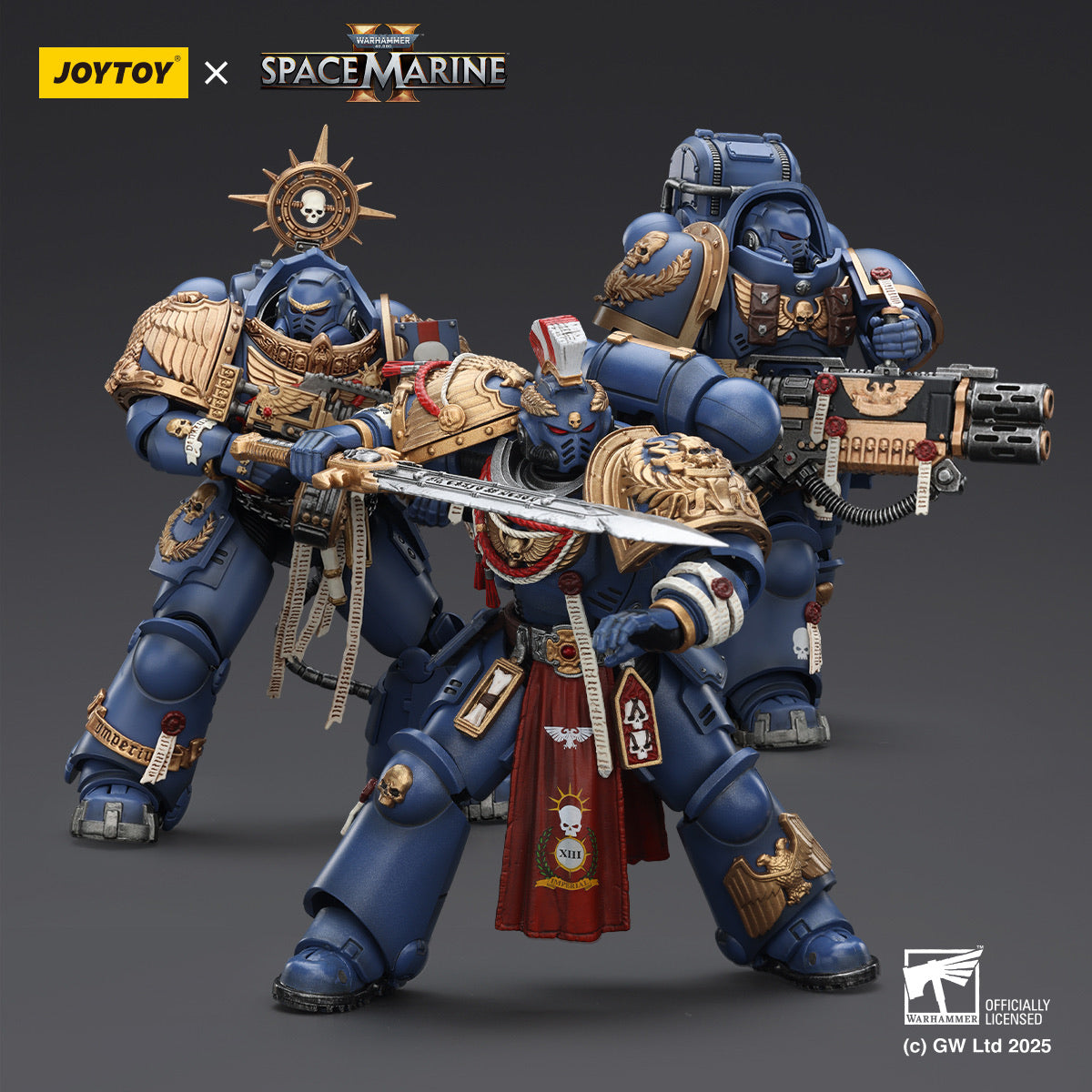 ウォーハンマー　warhammer40k ULTRAMARINES JoyToy Warhammer 40K Space Marine 2 Ultramarines Squad – David Toys