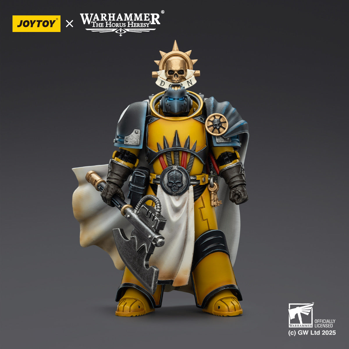 キャビテーション 40K JoyToy Imperial Fists Librarian Consul 1:18 Figure | Warhammer