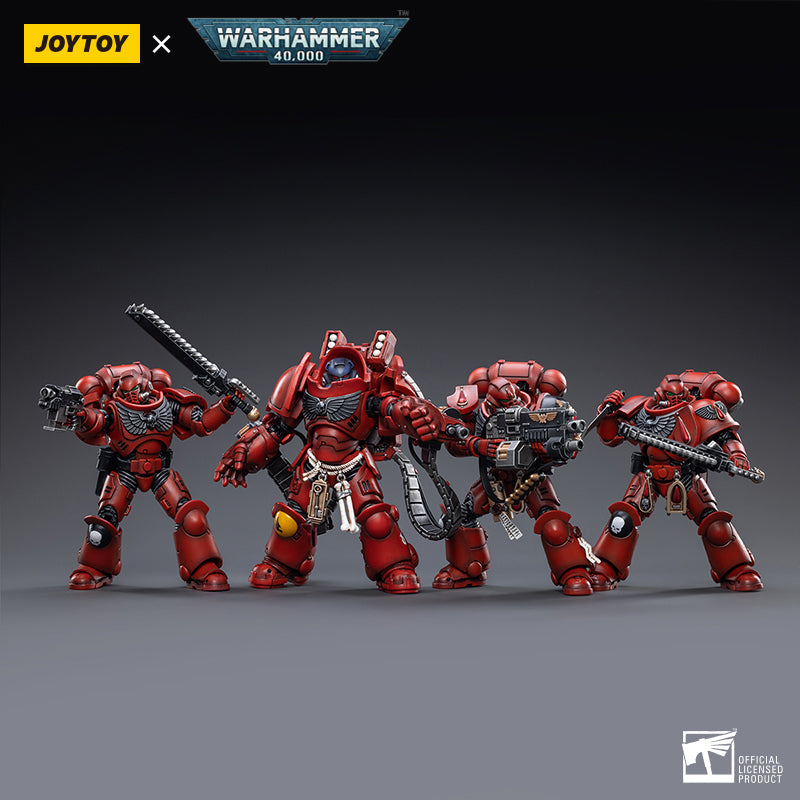 JOYTOY Warhammer 40K 1/18 Action Figure Blood Angels Dawnbreaker Cohort Dawnbreaker 2 Modello da collezione JOYTOY Warhammer 40K 1/18 Action Figure Blood Angels Dawnbreaker Cohort Dawnbreaker 2 Modello da collezione