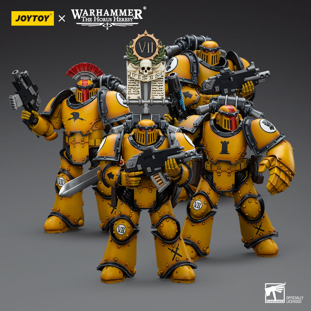 JoyToy 1/18 Warhammer Imperial Fists Legion MkIII Tactical Squad