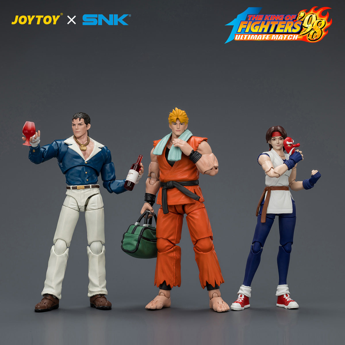 JoyToy KOF 98UM Orochi Team 1:18 Action Figures | King of Fighters