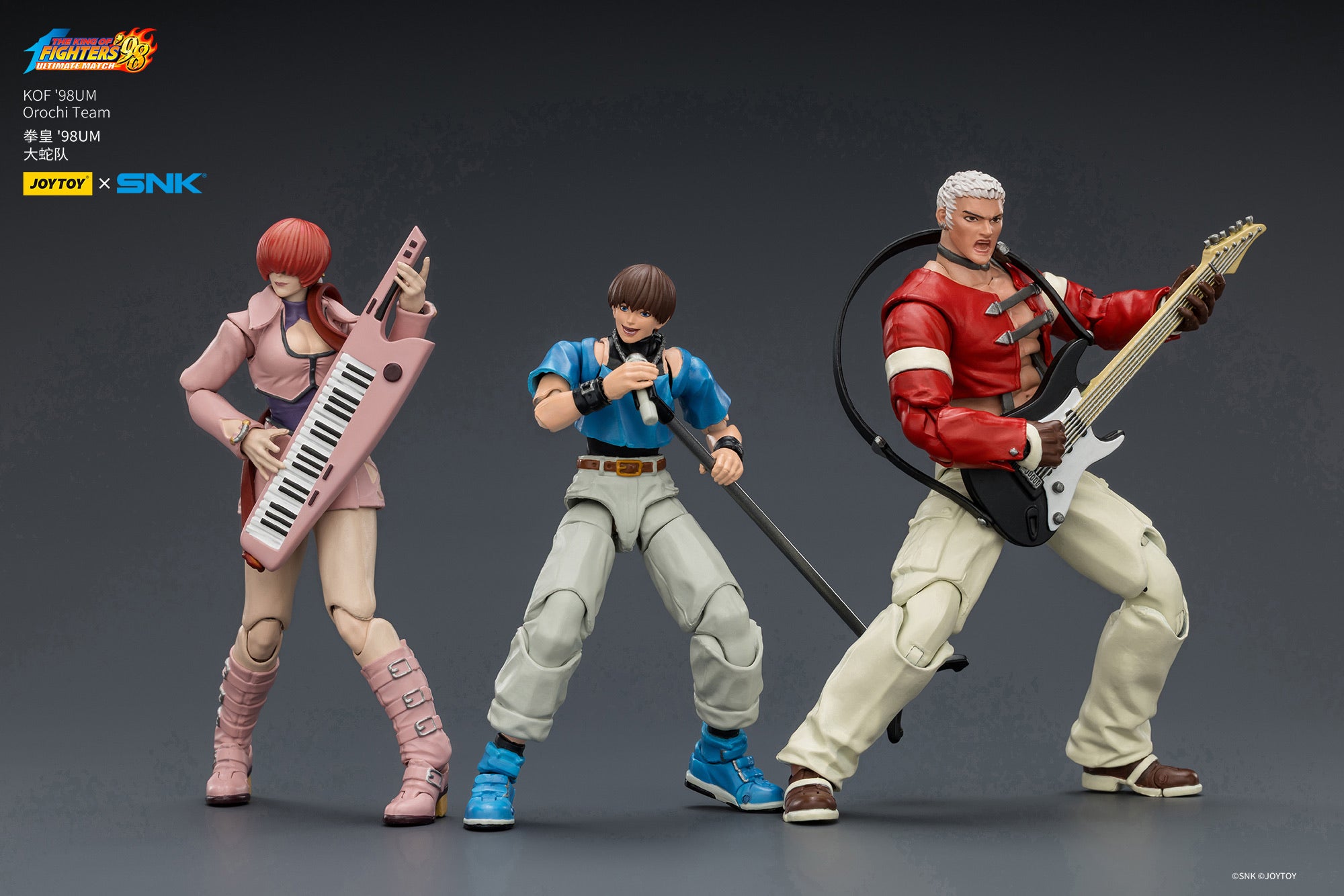JoyToy KOF 98UM Orochi Team 1:18 Action Figures | King of Fighters