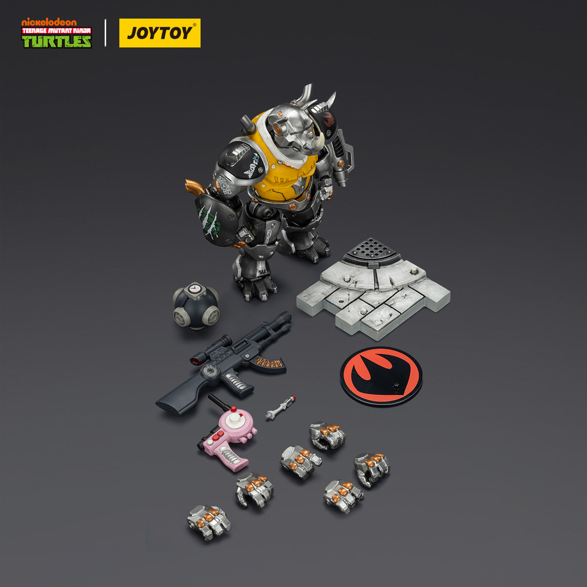 JoyToy TMNT Super Bebop & Mighty Rocksteady 1:18 Action Figures