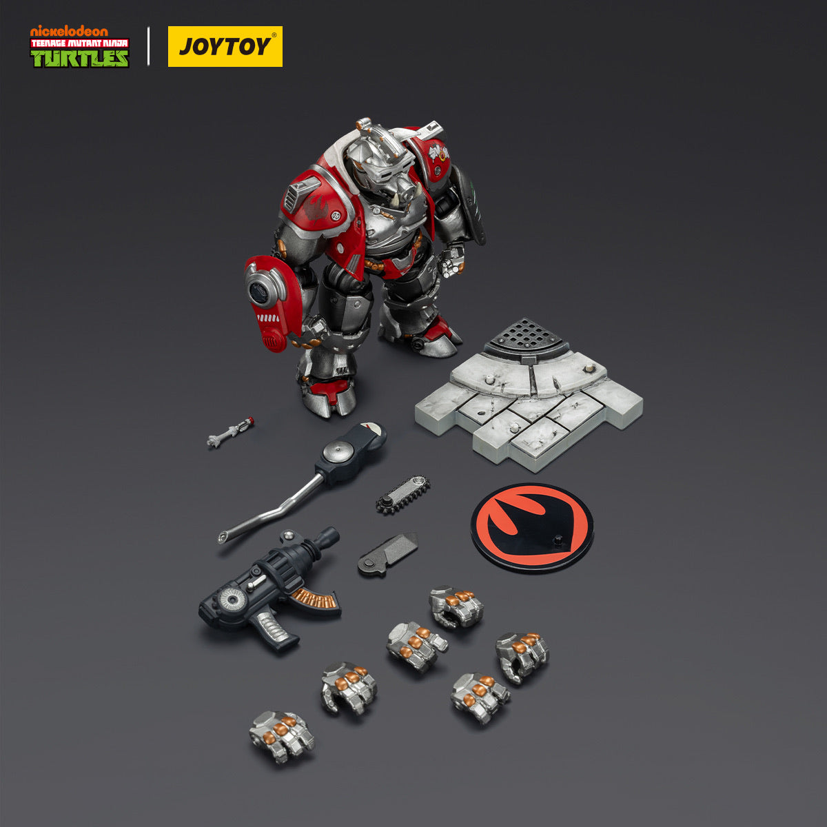 JoyToy TMNT Super Bebop & Mighty Rocksteady 1:18 Action Figures