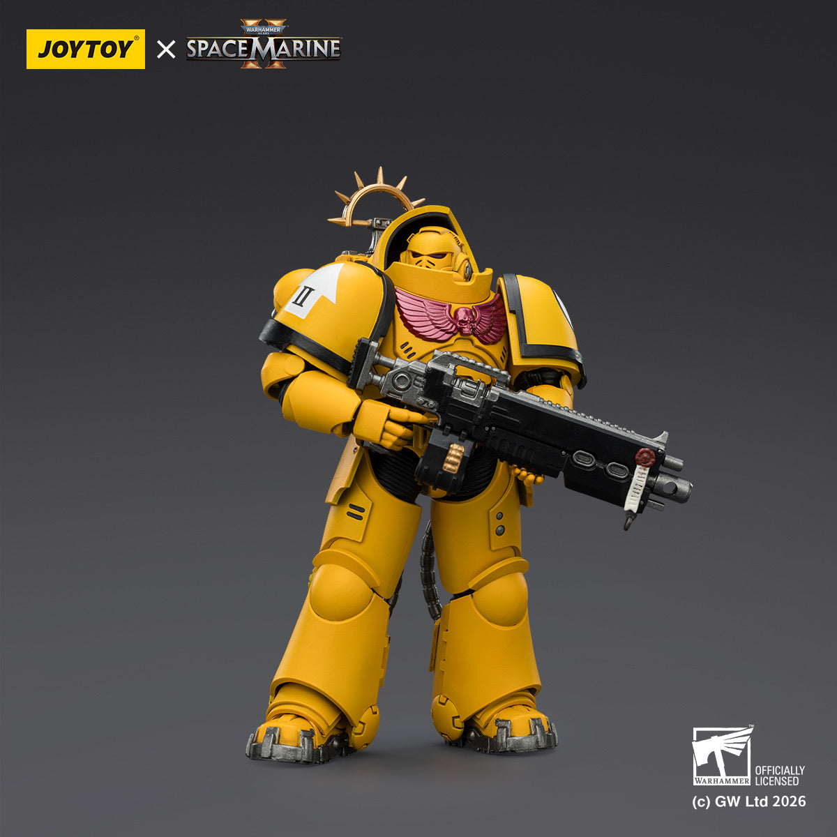 JoyToy Imperial Fists Heavy Intercessor | Warhammer Space Marine 2