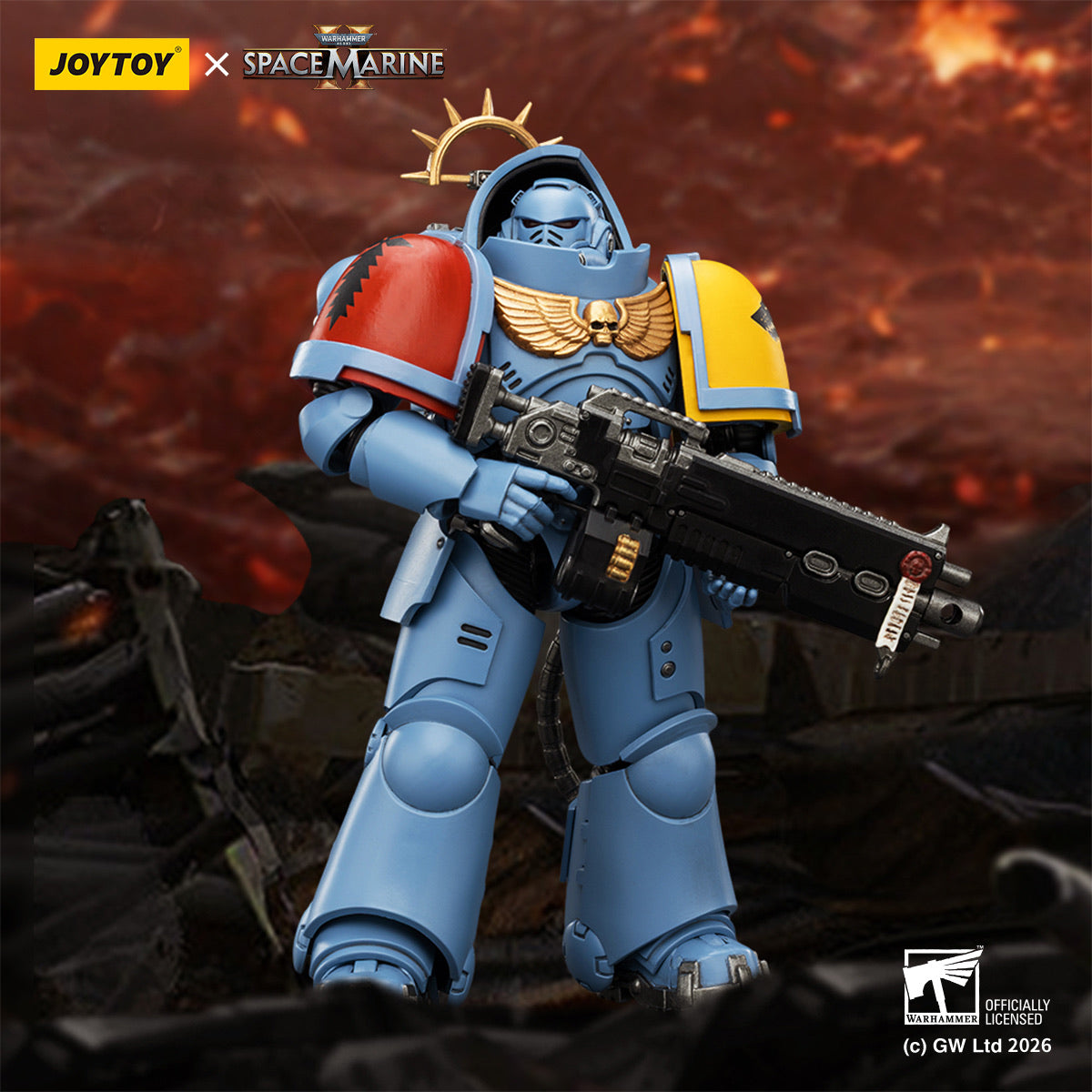 JoyToy Space Wolves Heavy Intercessor | Warhammer Space Marine 2 ...