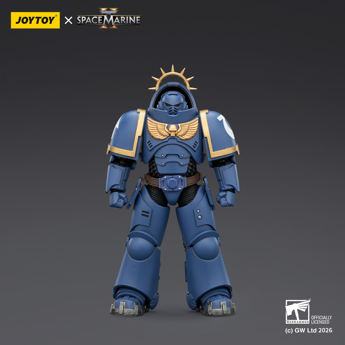JoyToy Warhammer Space Marine 2 Ultramarines Heavy Intercessor – David Toys