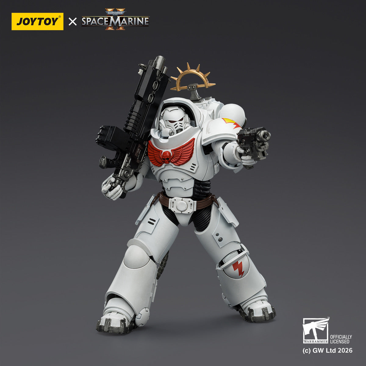 JoyToy White Scars Heavy Intercessor | Warhammer Space Marine 2