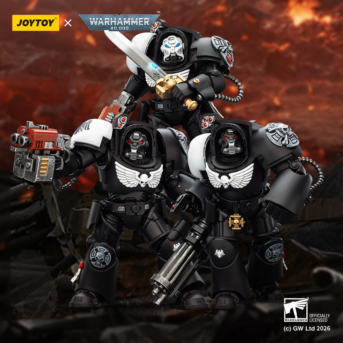 JoyToy Raven Guard Terminators 1:18 Action Figures | Warhammer 40K ...
