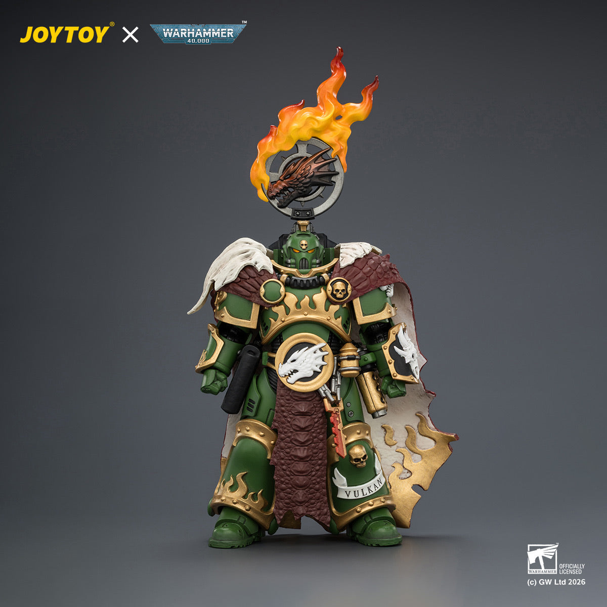 JOYTOY Salamanders Vulkan He'stan, the Forgefather 1:18 Figure