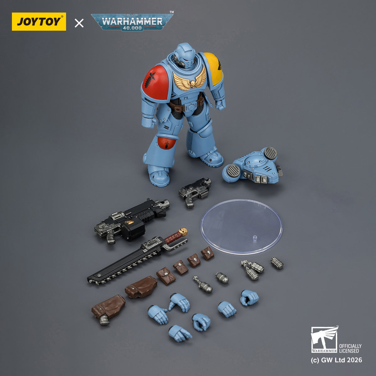 JoyToy Warhammer 40K Space Wolves Intercessor 1:18 Scale | David Toys