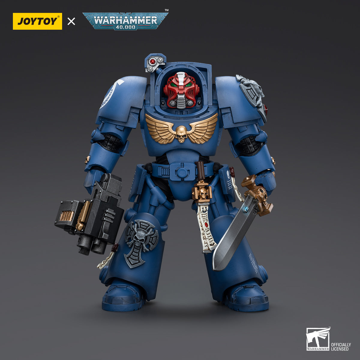 LEBOO JoyToy Warhammer 40k Terminator Squad Terminator met LEBOO JoyToy Warhammer 40k Terminator Squad Terminator met