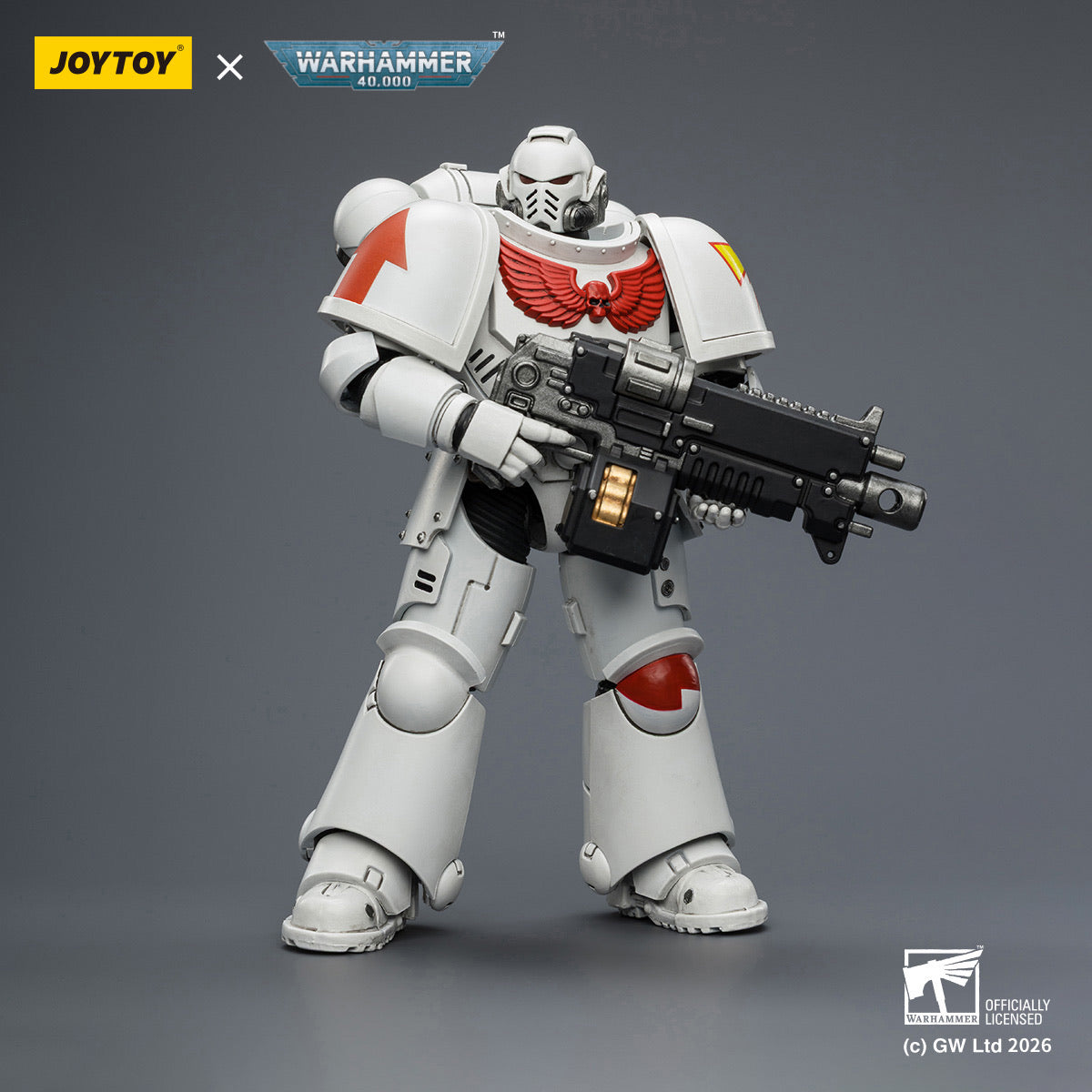 Warhammer 40000 White Scars バンドル取引 JoyToy Warhammer 40K White Scars Intercessor 1:18 Scale | David Toys