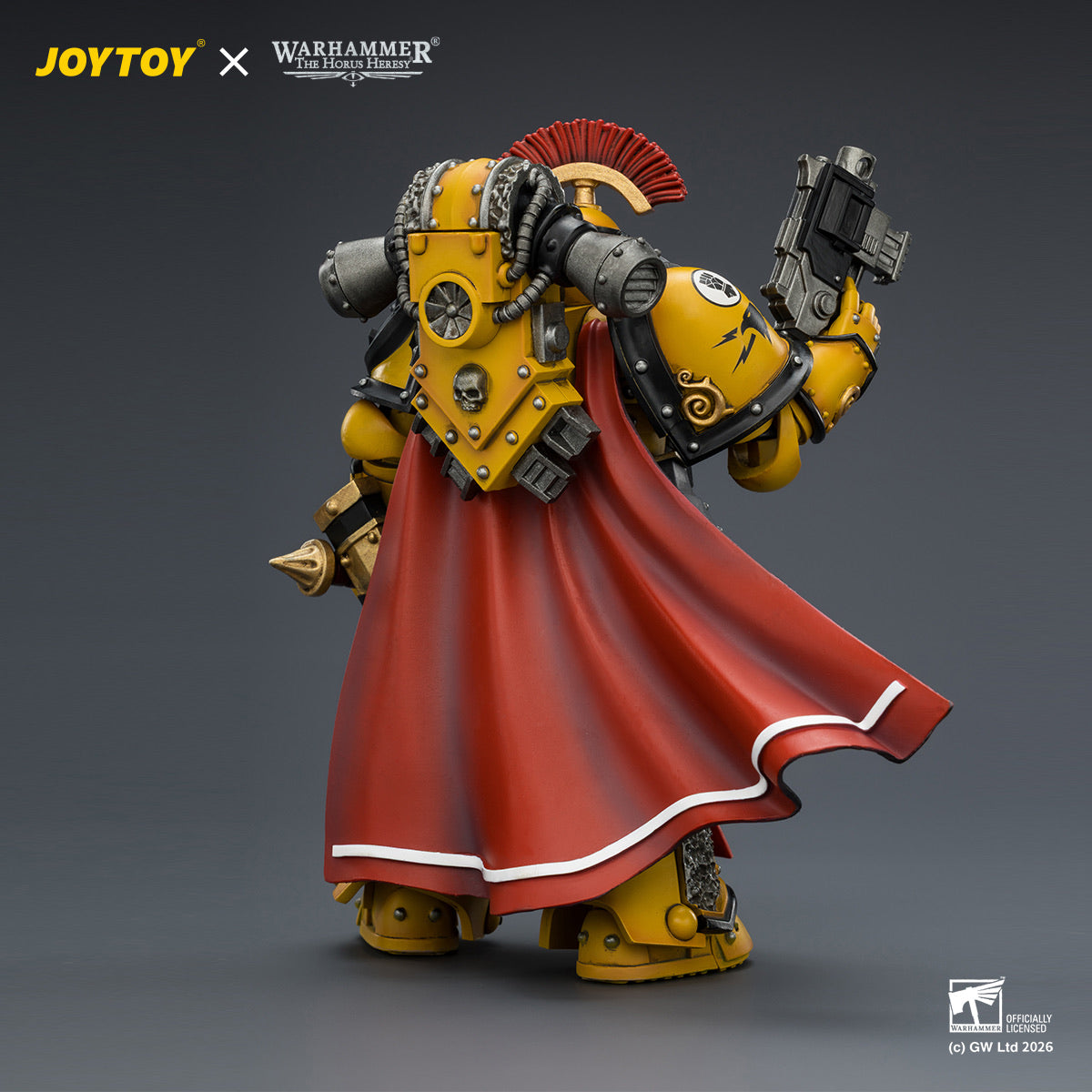 JOYTOY Imperial Fists Legion Praetor in Mk III Armour 1:18 Action