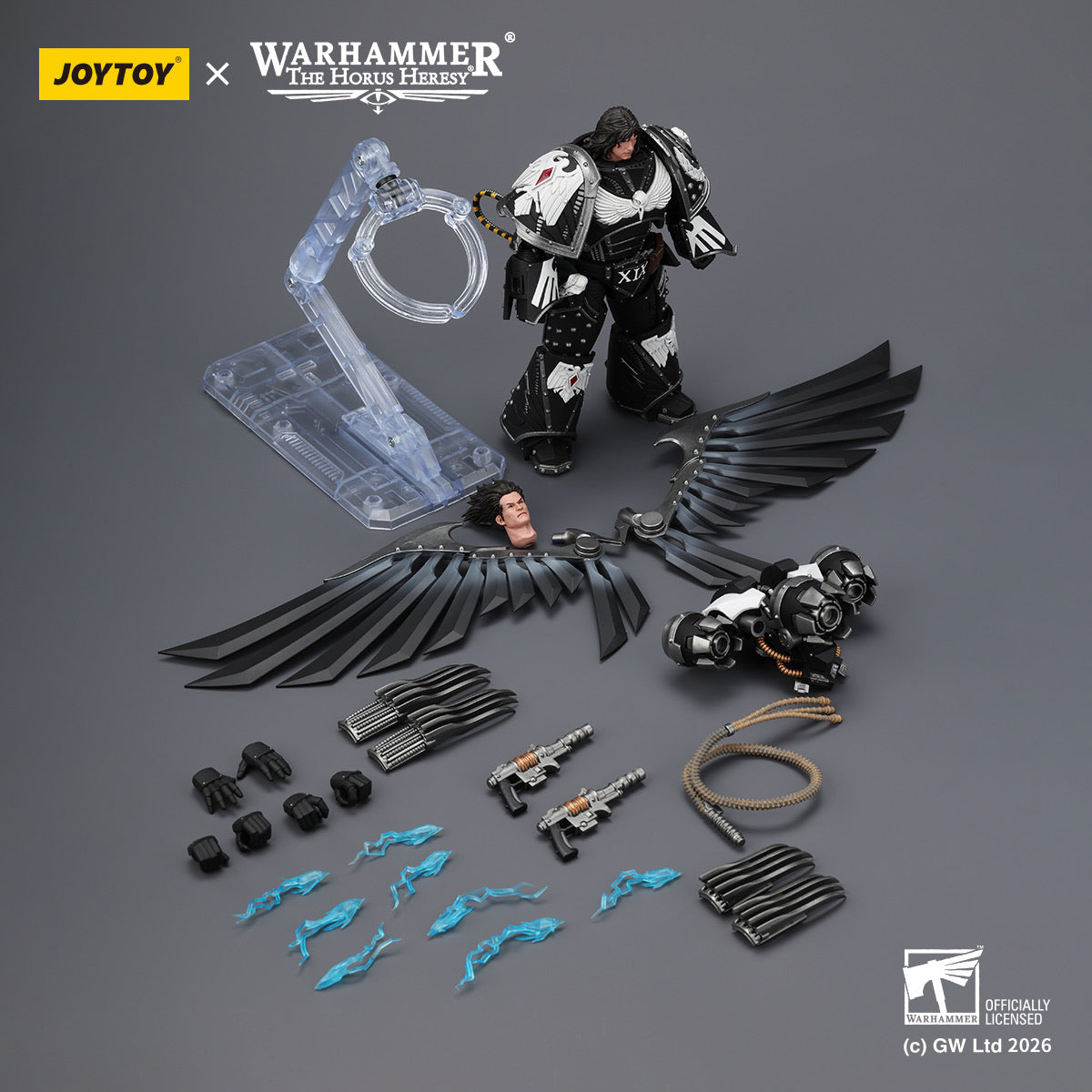 JoyToy Corvus Corax Raven Guard Primarch 1:18 Action Figure