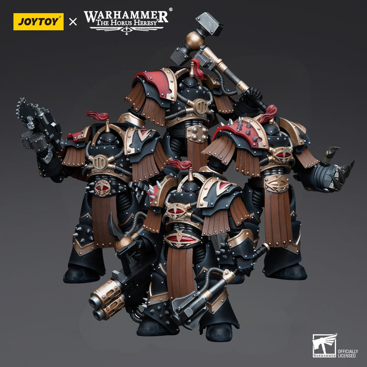 Warhammer The Horus Heresy Action Figure 1/18 Tartaros Terminator Squad Terminator With Heavy Flamer And Chainfist 12 Cm Warhammer The Horus Heresy Action Figure 1/18 Tartaros Terminator Squad Terminator With Heavy Flamer And Chainfist 12 Cm