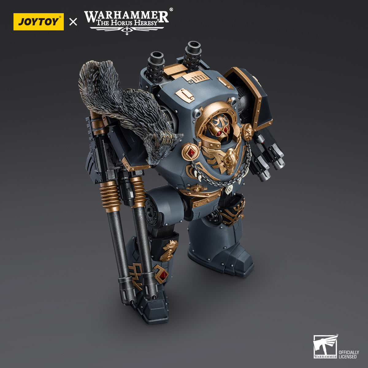 HiPlay JoyToy 40K Figura da collezione: Space Wolves Contemptor Dreadnought con Gravis Bolt Cannon Action Figure in scala 1:18 JT9961 HiPlay JoyToy 40K Figura da collezione: Space Wolves Contemptor Dreadnought con Gravis Bolt Cannon Action Figure in scala 1:18 JT9961