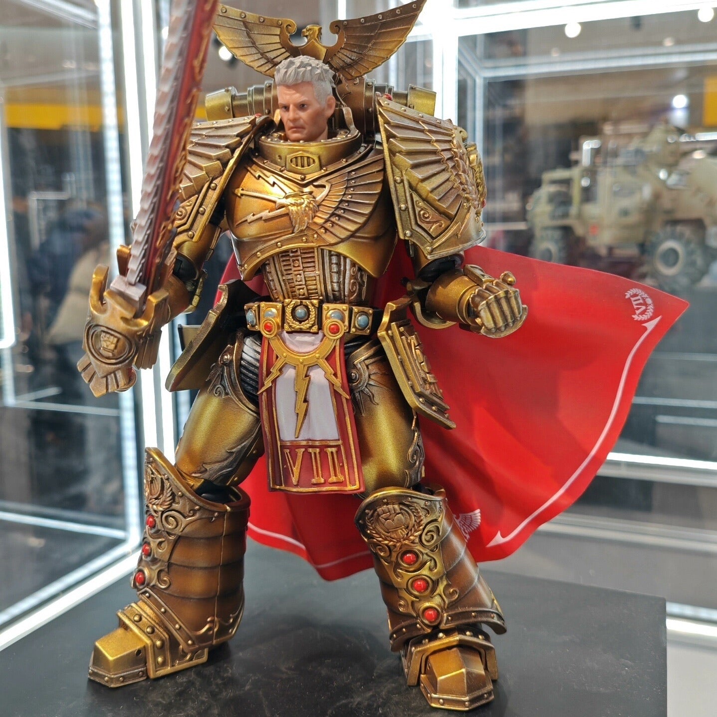 JoyToy Warhammer Imperial Fists Rogal Dorn, Primarch of the Vll