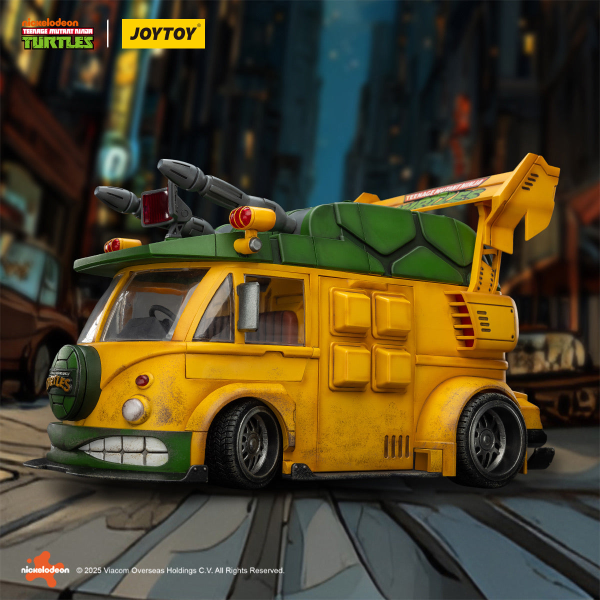 JoyToy TMNT Turtle Van 1:18 Scale Vehicle | Perfect for TMNT