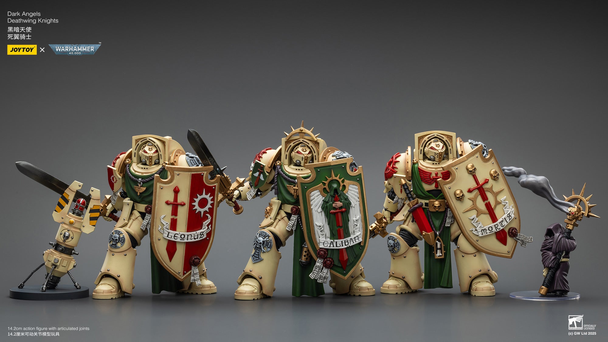 JoyToy Warhammer 40K Dark Angels Deathwing Knights – David Toys