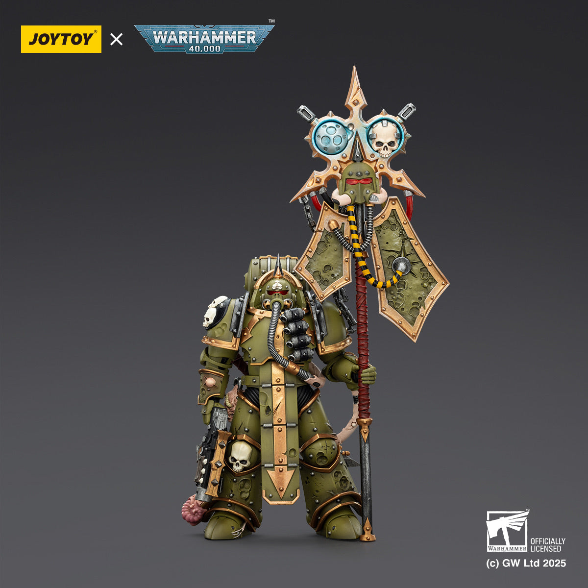 JoyToy Warhammer 40K Death Guard Blightlord Terminators and Plague