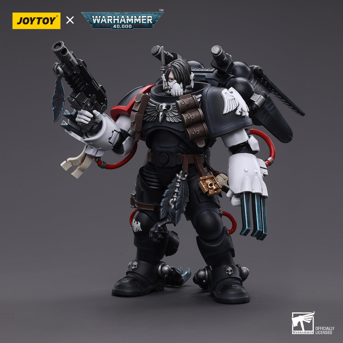 JoyToy Warhammer 40K Raven Guard Chapter Master Kayvaan Shrike – David Toys