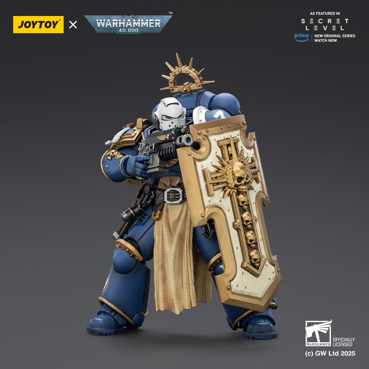 JoyToy Secret Level Ultramarines Squad 1:18 Figures + LED