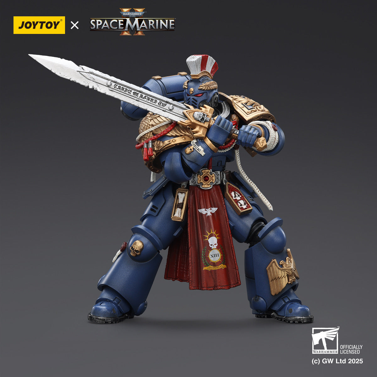 JoyToy Warhammer 40K Space Marine 2 Ultramarines Squad – David Toys