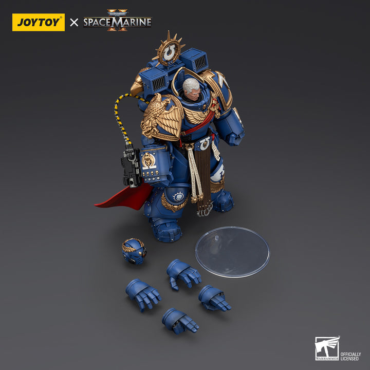 Warhammer 40k Action Figure 1/18 Ultramarines Chapter Master Marneus Warhammer 40k Action Figure 1/18 Ultramarines Chapter Master Marneus