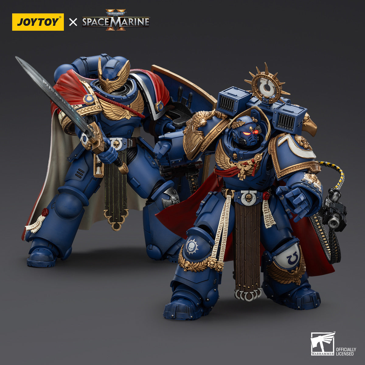 Victrix Gaurd JoyToy Warhammer Space Marine 2 Marneus Calgar & Victrix Honour Guard ...