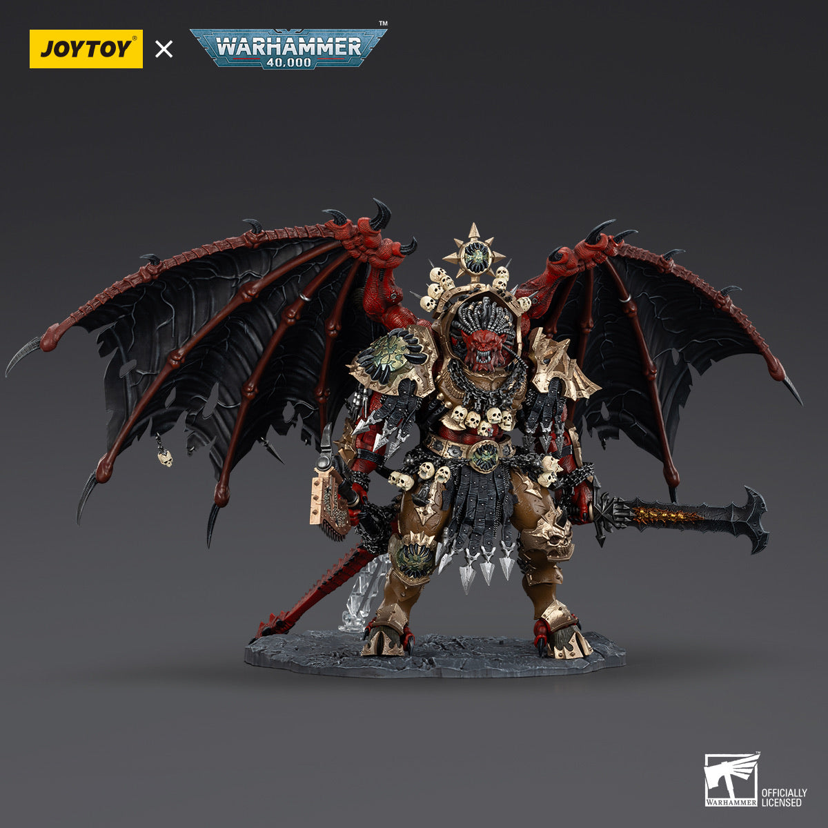 JoyToy Warhammer 40K Angron Daemon Primarch Of Khorne 1 18 Scale joytoy-warhammer-40k-angron-daemon-primarch-of-khorne-1-18-scale