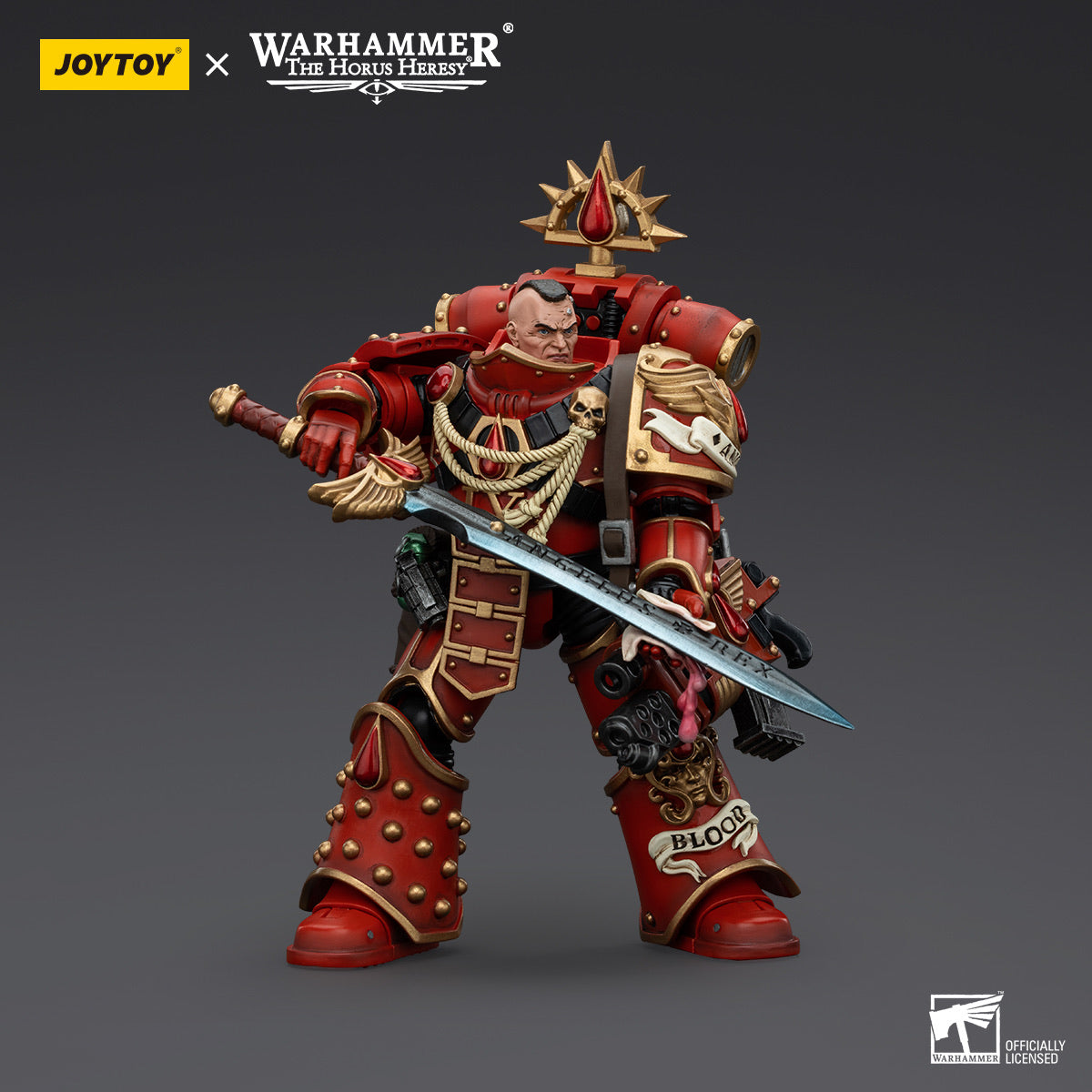Chapter Master Raldoron JoyToy Warhammer Blood Angels Raldoron First Captain of the Blood Ange ...