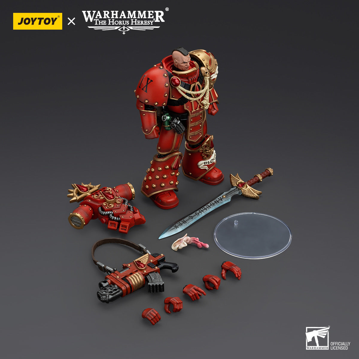 First Captain Raldoron JoyToy Warhammer Blood Angels Raldoron First Captain of the Blood Ange ...