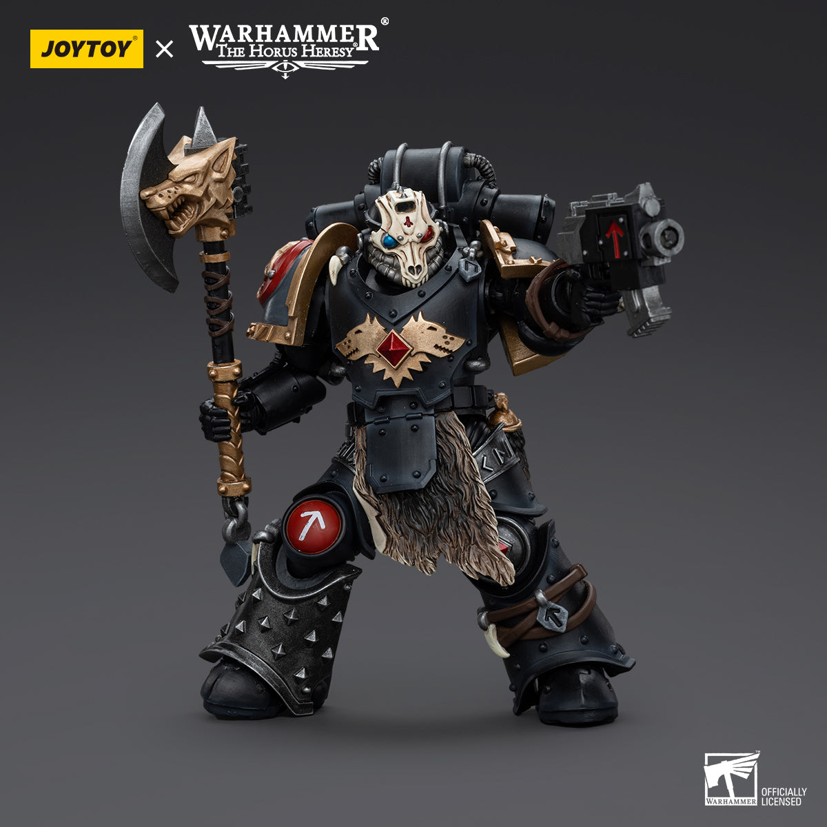 JOYTOY Action Figure 1/18 Warhammer: Space Wolves Deathsworn - Modello Da Collezione In PVC