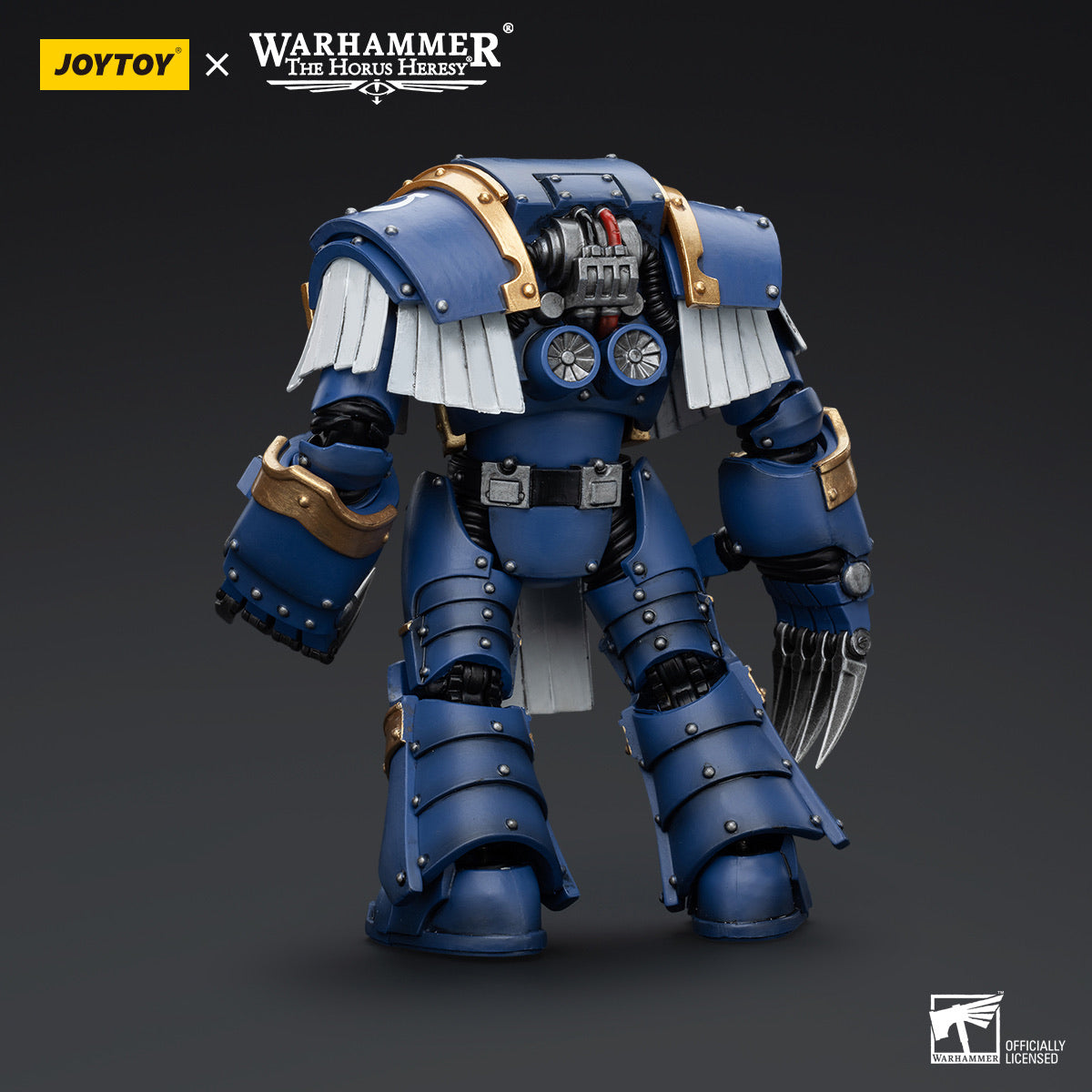 JOYTOY 1/18 figura de acción The Horus Hery Ultramarin Cataphractii Terminator Squad versión de reedición Anime modelo de juguete JOYTOY 1/18 figura de acción The Horus Hery Ultramarin Cataphractii Terminator Squad versión de reedición Anime modelo de juguete