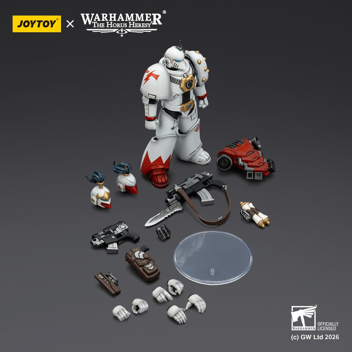 JoyToy Warhammer White Scars MKIll & MKVI Tactical Legionary