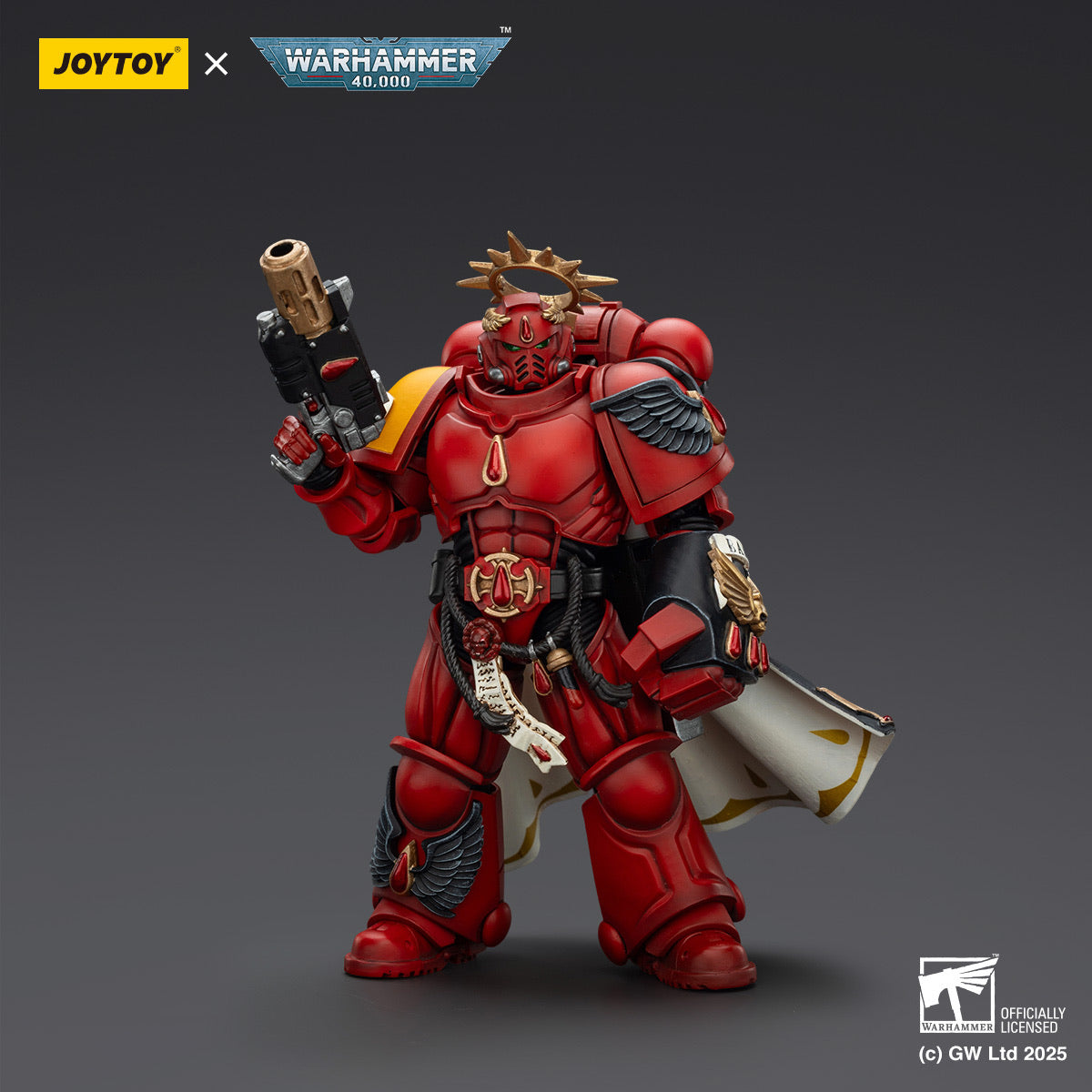 JoyToy Warhammer 40K Blood Angels Sanguinary Priest and Captains