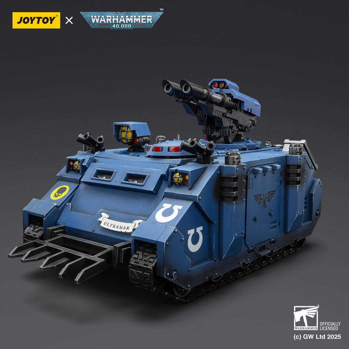 Assault Cannon Razorback JoyToy Ultramarines Razorback with Twin Lascannon 1:18 Scale Vehicle ...