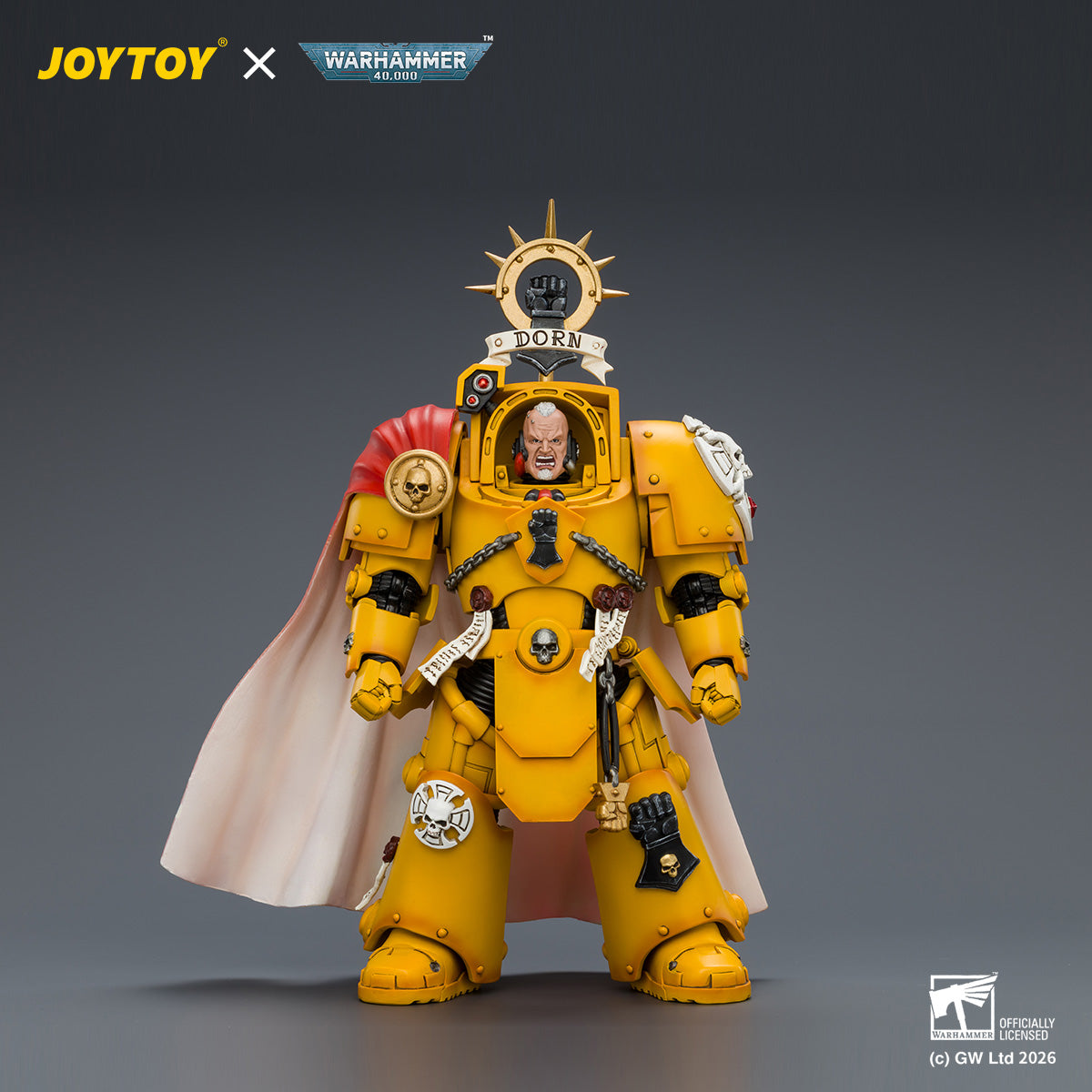 JoyToy Warhammer 40K Ultramarines Ferren Areios 1:18 Action Figure