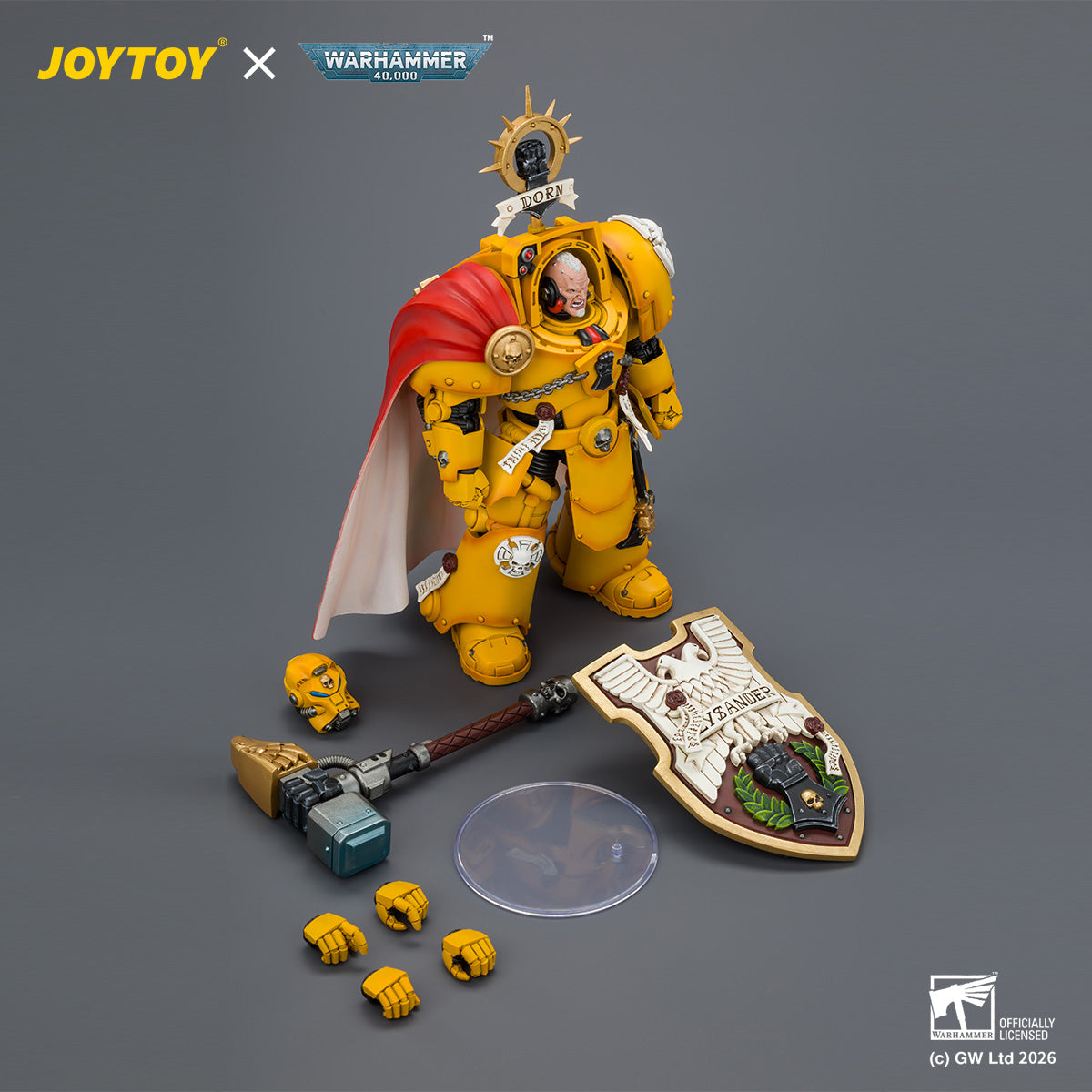 JoyToy Warhammer 40K Ultramarines Ferren Areios 1:18 Action Figure