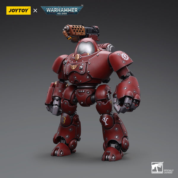 JoyToy 1/18 Warhammer 40K Adeptus Mechanicus Kastelan Robot con combustión incendina