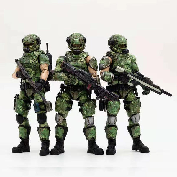 JOYTOY 1/18 Action Figures 4-Inch Russian Army Camouflage
